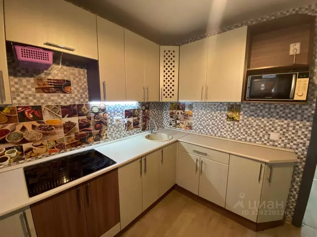 1-к кв. Курганская область, Курган Заозерный жилрайон, 11-й мкр, 5 ... - Фото 1