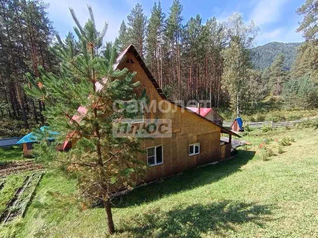 Дом в Алтай, Чемальский район, пос. Усть-Сема ул. Дорожников, 1Г (109 ... - Фото 1
