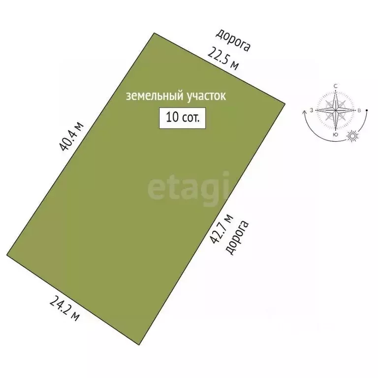 Участок в Забайкальский край, Читинский район, с. Карповка Ключевая ... - Фото 1