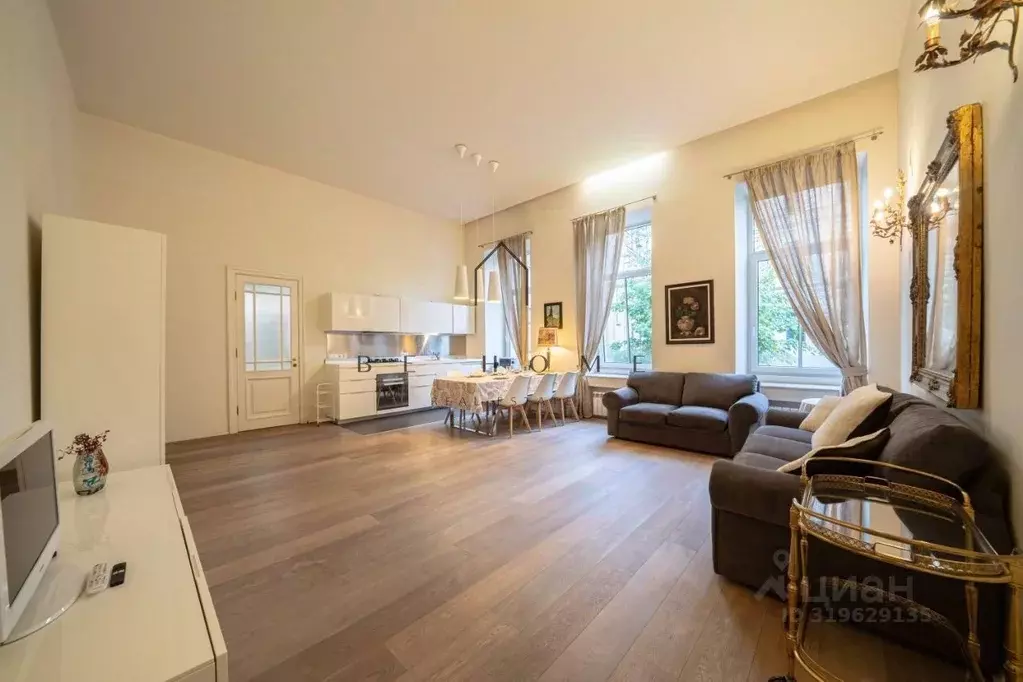 3-к кв. Санкт-Петербург наб. Реки Мойки, 40 (100.0 м) - Фото 1