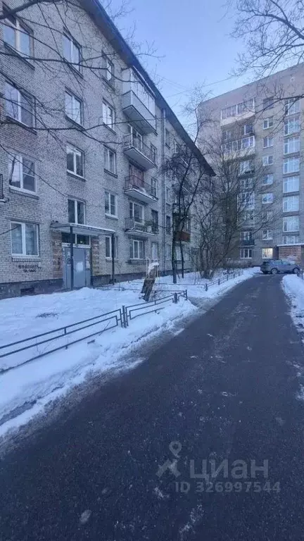 2-к кв. Санкт-Петербург ул. Зины Портновой, 9 (44.1 м) - Фото 1