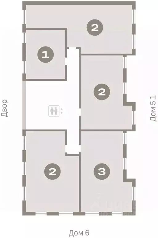 2-к кв. Тюменская область, Тюмень Мысовская ул., 26к2 (156.98 м) - Фото 1