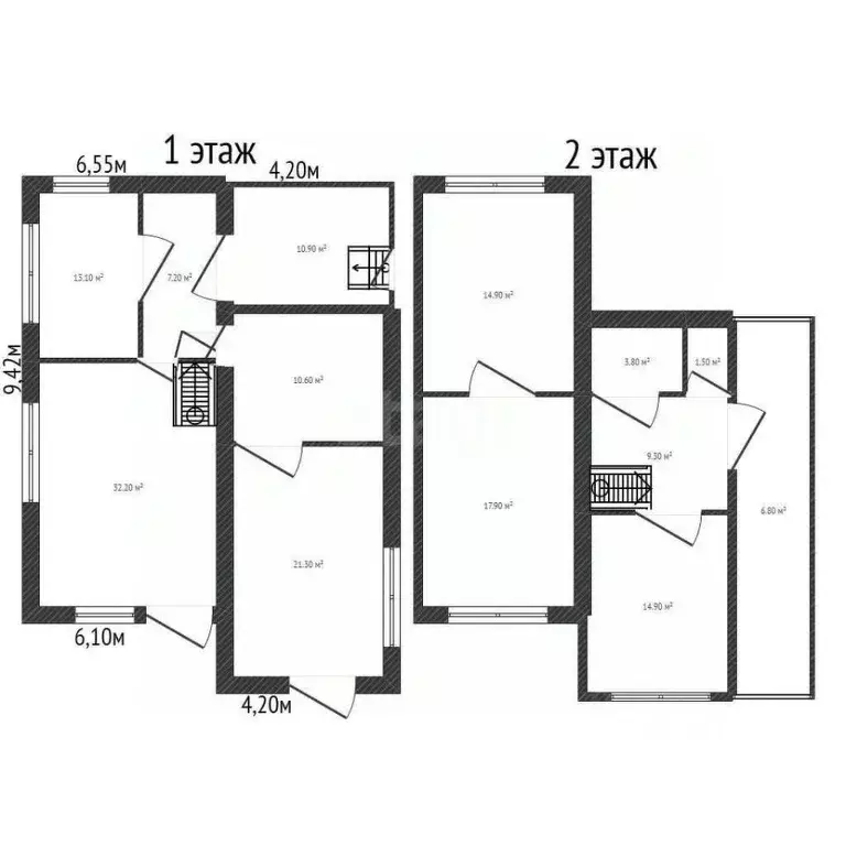 Дом в Брянская область, Стародуб ул. Шведовка (164 м) - Фото 2