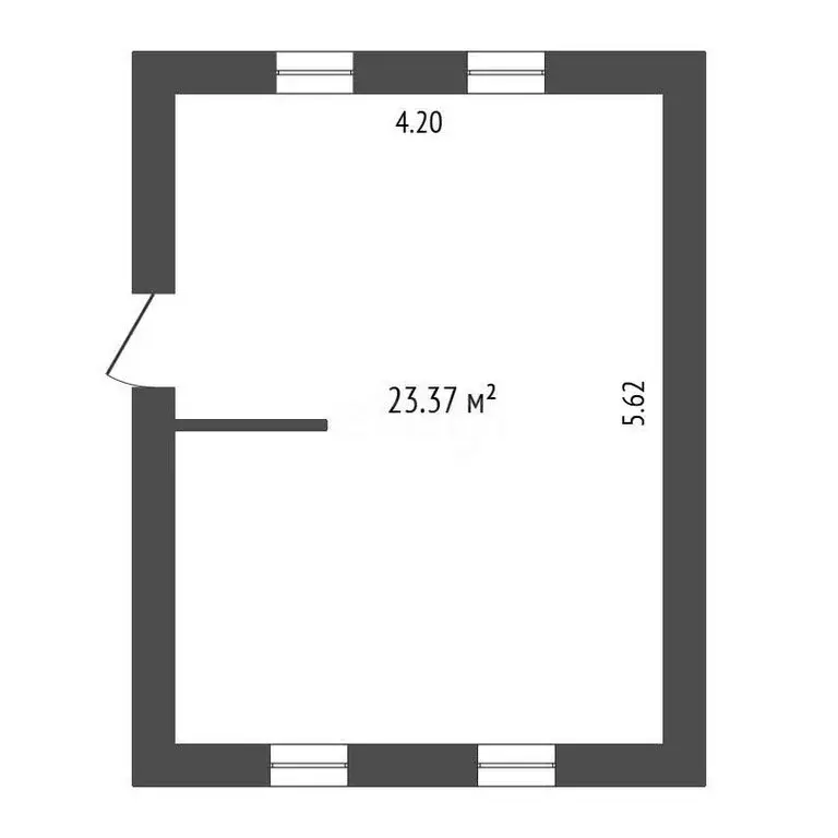 Дом в Миасс, Берёзовская улица (23.4 м) - Фото 1