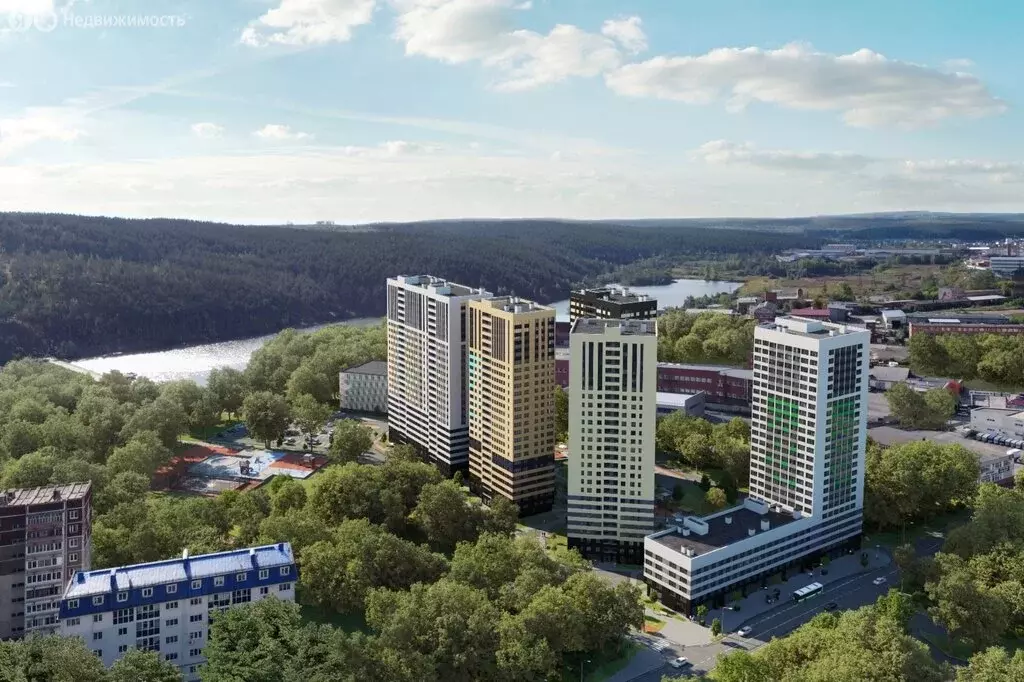 Квартира-студия: Екатеринбург, улица Новостроя, 3А (25.6 м) - Фото 2