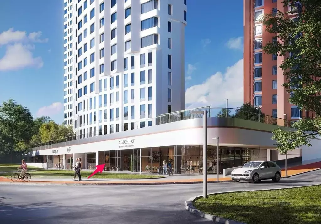 Помещение свободного назначения в Москва Нагатинская наб., 4Бк2 (86 м) - Фото 1