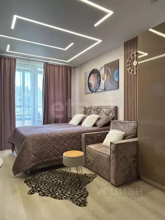 Студия Санкт-Петербург аллея Арцеуловская, 21 (24.6 м) - Фото 1