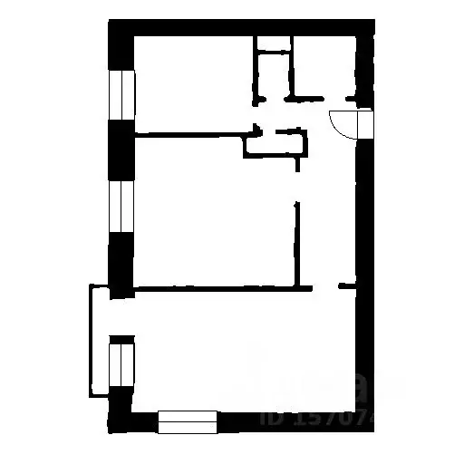 2-к кв. Санкт-Петербург Кантемировская ул., 31 (58.1 м) - Фото 2