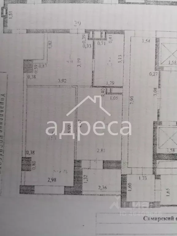 1-к кв. Самарская область, Самара просека 5-я, 95 (44.4 м) - Фото 1