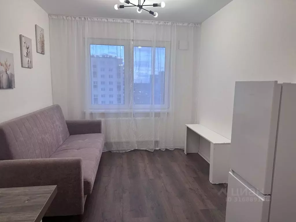 1-к кв. Санкт-Петербург дор. Муринская, 31к3 (27.0 м) - Фото 1
