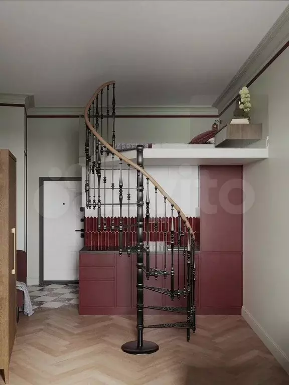 Квартира-студия, 31,7 м, 5/5 эт. - Фото 1