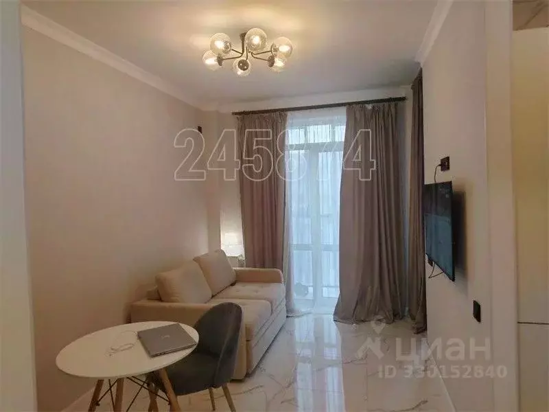 Студия Москва бул. Веласкеса, 7к3 (33.0 м) - Фото 1