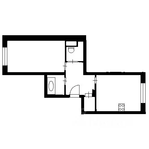 1-к кв. Московская область, Электросталь бул. 60-летия Победы, 14 ... - Фото 2