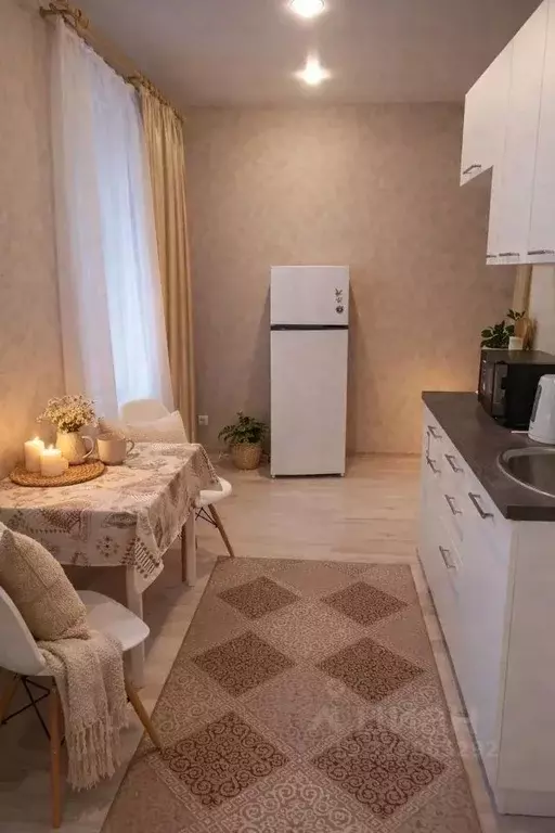 Студия Санкт-Петербург ул. Русановская, 20к1 (27.1 м) - Фото 1