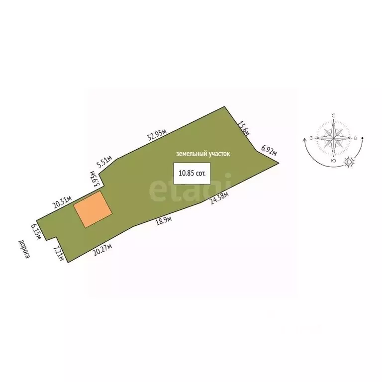 Дом в Нижегородская область, Навашино Советская ул., 16 (43 м) - Фото 1