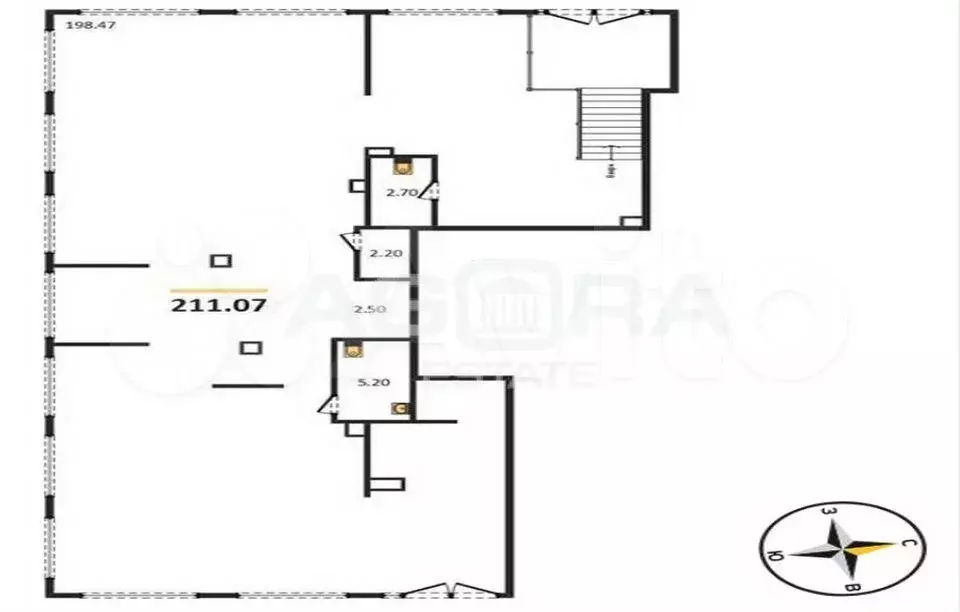 Продажа ПСН/ 211,07 м2/ в новом ЖК/ ЮЗАО, м.Воронцовская - Фото 0