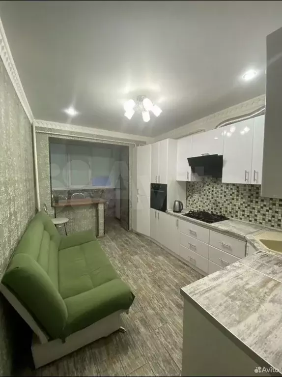 1-к. квартира, 38 м, 1/6 эт. - Фото 1