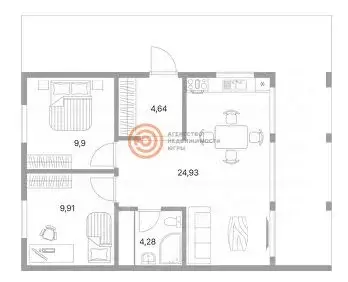 Дом в Тюменская область, Нижнетавдинский муниципальный округ, ... - Фото 2