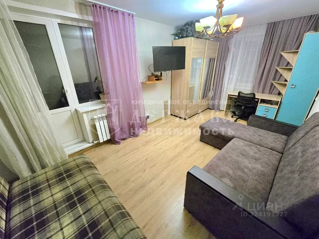 1-к кв. Кемеровская область, Кемерово ул. Попова, 3 (37.4 м) - Фото 1