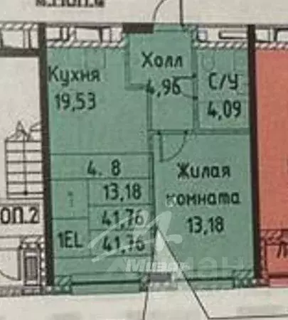 2-к кв. Москва Олонецкая ул., 4 (41.6 м) - Фото 1