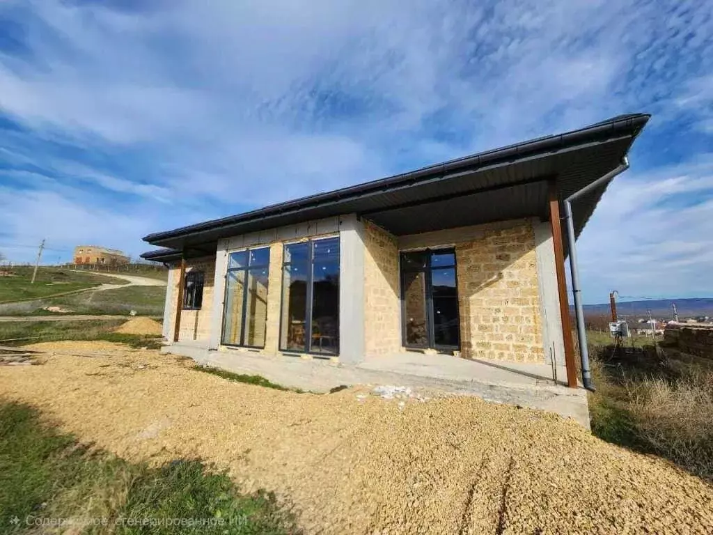 Дом в Крым, Симферопольский район, Добровское с/пос, с. Пионерское ул. ... - Фото 1