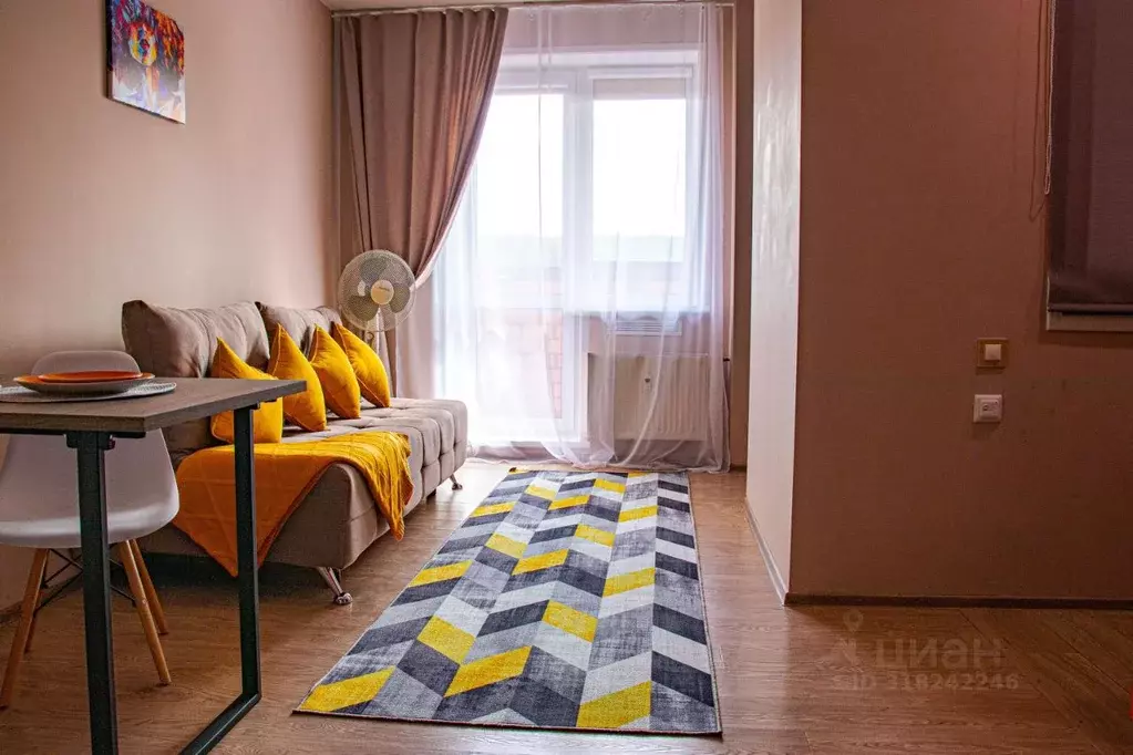 1-к кв. Иркутская область, Иркутск проезд Юрия Тена, 12/3 (34.0 м) - Фото 1