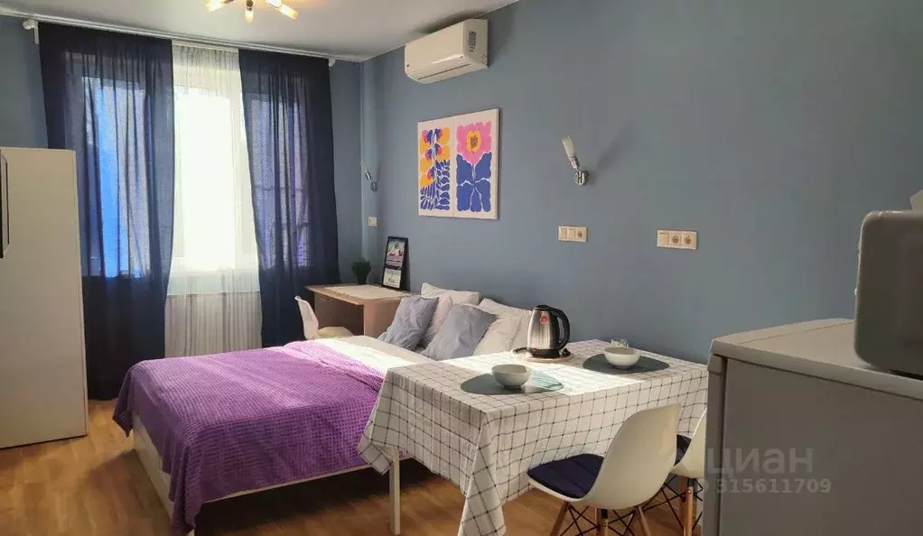 Студия Московская область, Одинцово ул. Сколковская, 1Г (20.0 м) - Фото 1