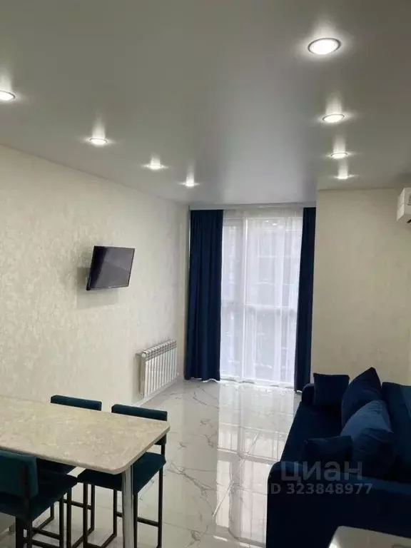 Студия Краснодарский край, Сочи Бытха мкр, ул. Ясногорская, 16/2 (24.0 ... - Фото 1