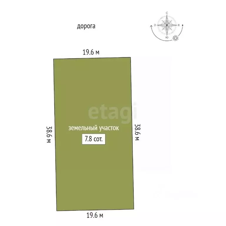 Участок в Ростовская область, Азовский район, Елизаветинское с/пос, ... - Фото 2