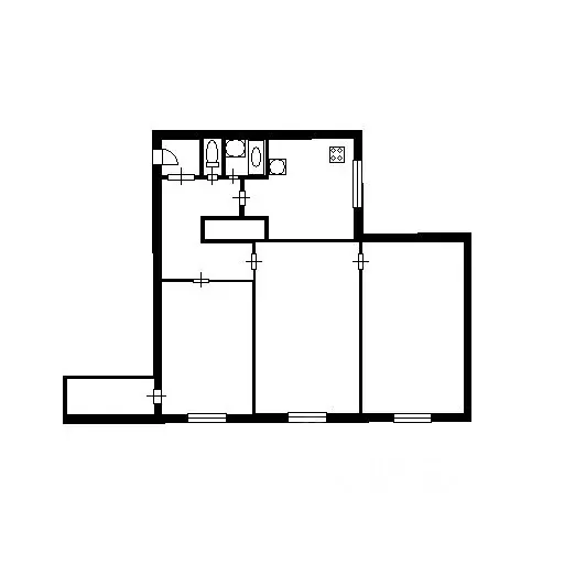 3-к кв. Санкт-Петербург ул. Кустодиева, 20К1 (62.8 м) - Фото 1