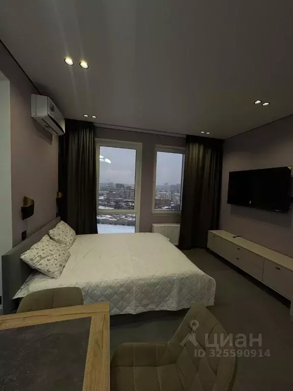 Студия Москва Новоостаповская ул., 20 (26.3 м) - Фото 2