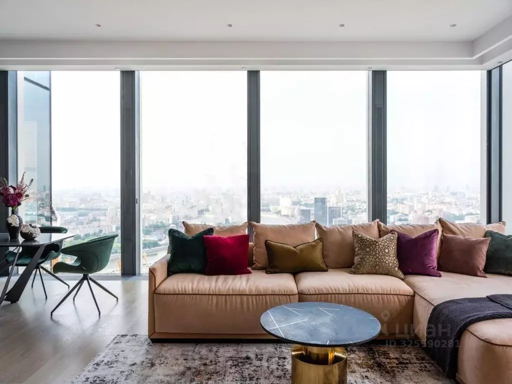 2-к кв. Москва 1-й Красногвардейский проезд, 22с2 (78.0 м) - Фото 1