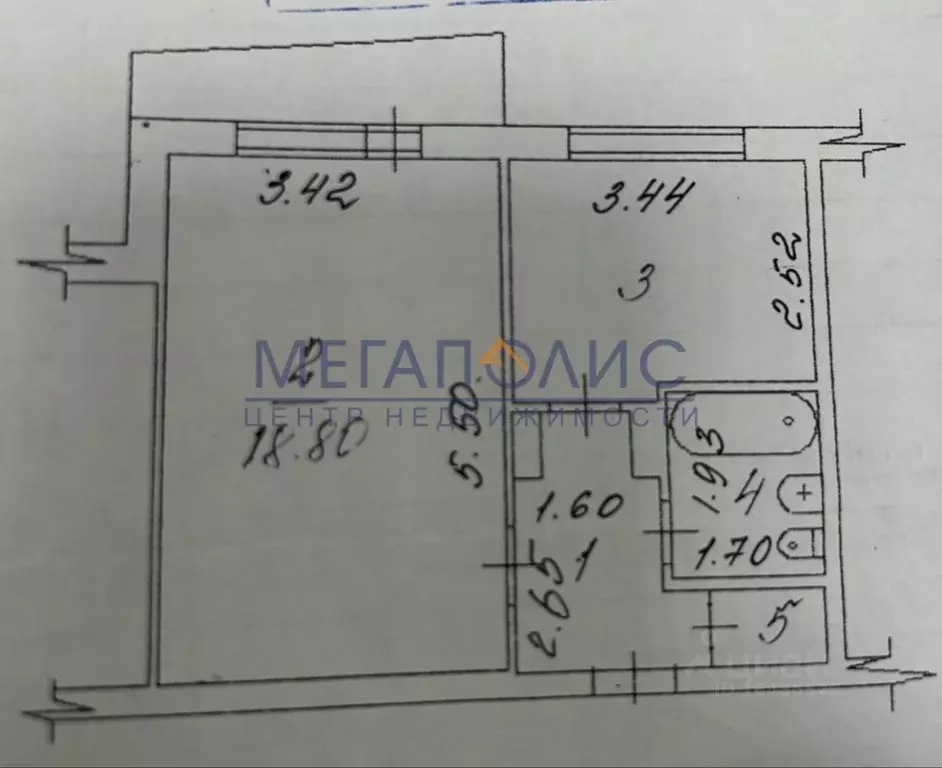 1-к кв. Саратовская область, Балаково ул. 30 лет Победы, 13 (37.1 м) - Фото 2