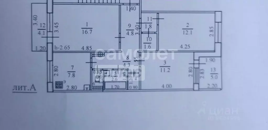 3-к кв. Краснодарский край, Новороссийск ул. Героев Десантников, 73 ... - Фото 2
