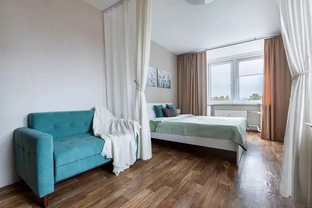 Комната Санкт-Петербург Дунайский просп., 14к1 - Фото 1