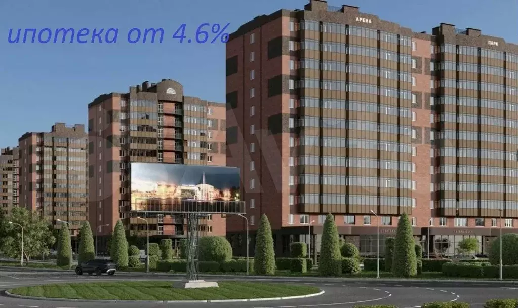 2-к. квартира, 59,5 м, 6/12 эт. - Фото 0