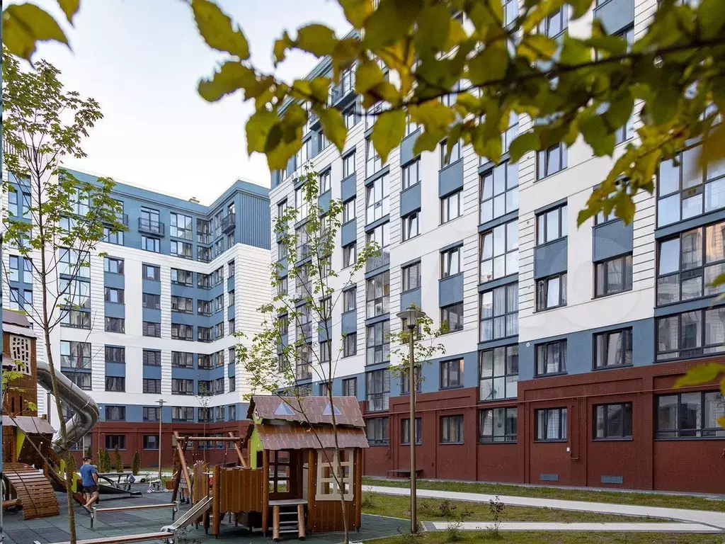 1-к. квартира, 33,9 м, 5/9 эт. - Фото 0