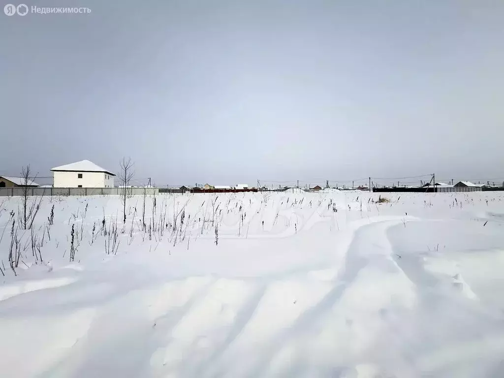 Участок в Тюменский муниципальный округ, деревня Есаулова (12.8 м) - Фото 1