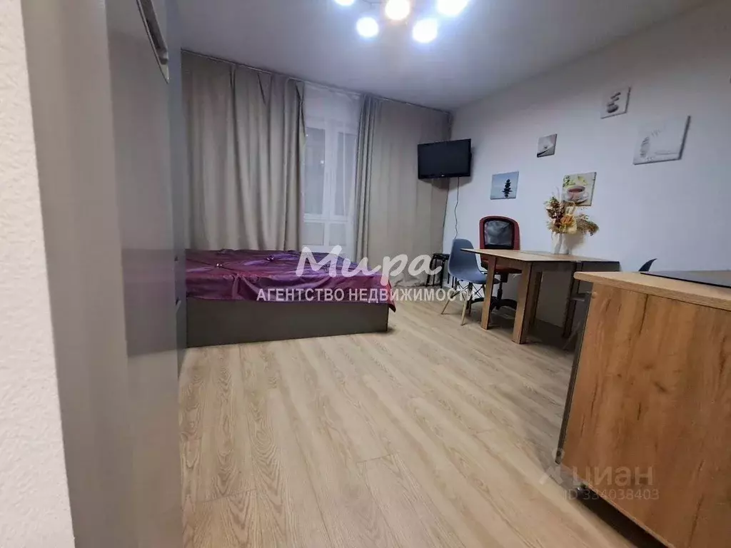 Студия Московская область, Котельники Парковый мкр, 14 (23.1 м) - Фото 2
