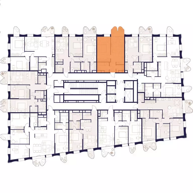 1-комнатная квартира: Москва, СВАО, район Ростокино, ЖК Союз, к1 (49.2 ... - Фото 1