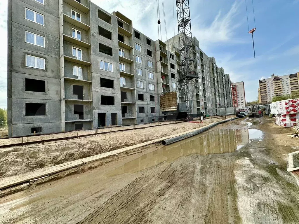 2-к. квартира, 54,9 м, 6/10 эт. - Фото 1