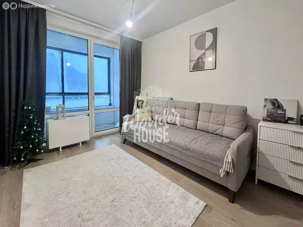 1-комнатная квартира: Тюмень, Полевая улица, 117к7 (33.9 м) - Фото 1