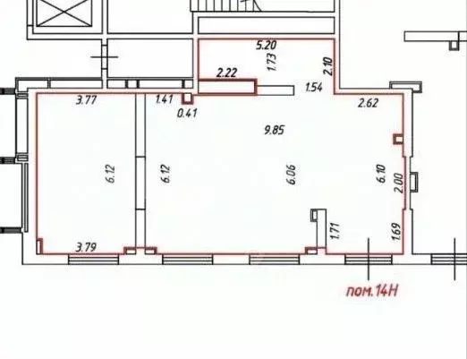 Помещение свободного назначения в Москва Иловайская ул., 2 (91 м) - Фото 2