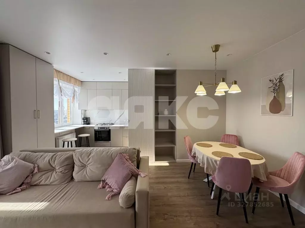 2-к кв. Тульская область, Тула ул. Сурикова, 22к1 (64.4 м) - Фото 1