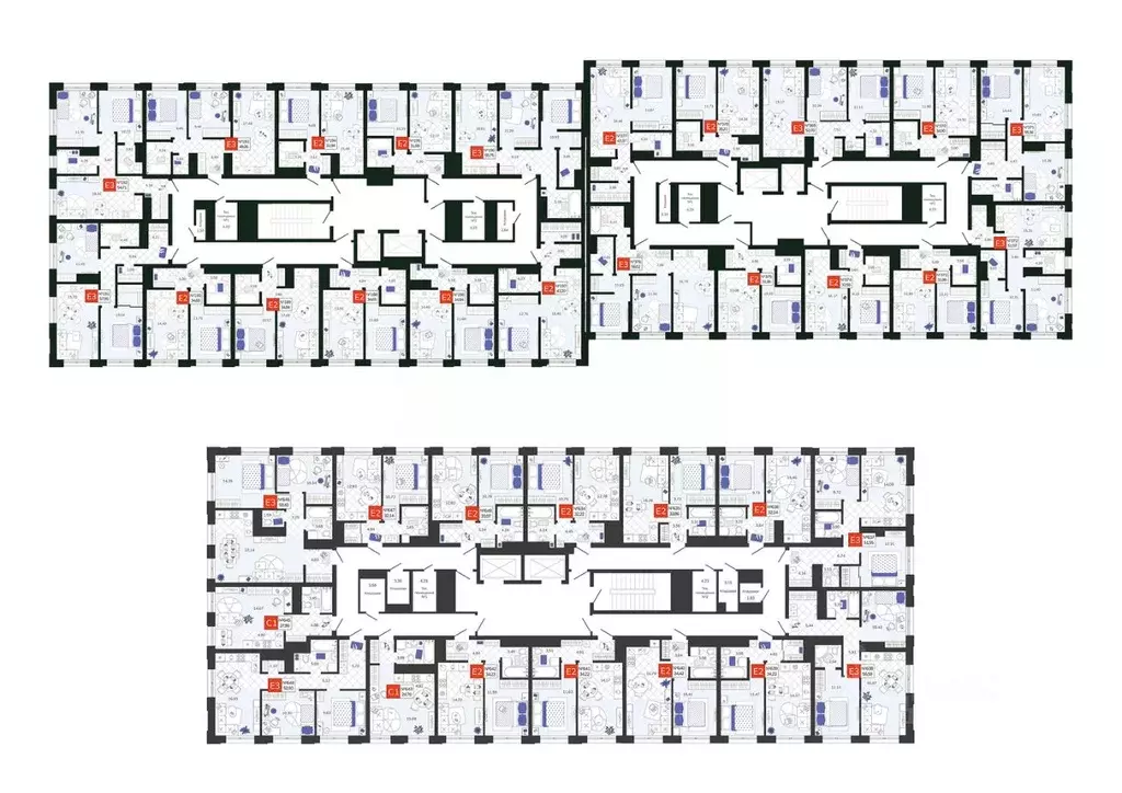 2-к кв. Тульская область, Тула Мясново мкр, Желания жилой комплекс ... - Фото 2