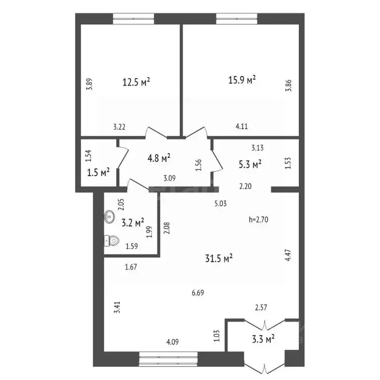 Офис в Красноярский край, Красноярск ул. Шахтеров, 14 (78 м) - Фото 2