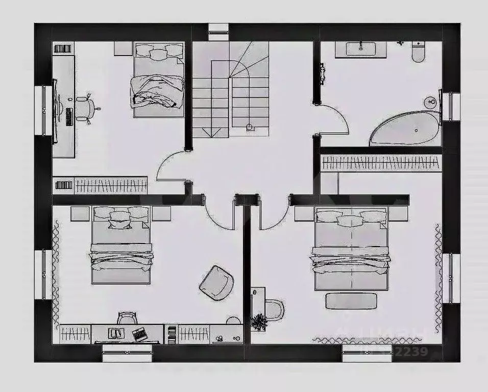 Дом в Московская область, Раменский муниципальный округ, с. Быково ул. ... - Фото 2