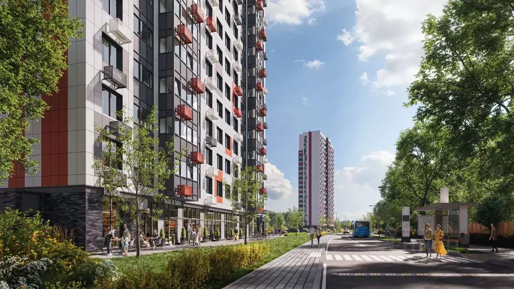 2-к кв. Московская область, Химки Планерная мкр, Химки Тайм жилой ... - Фото 2