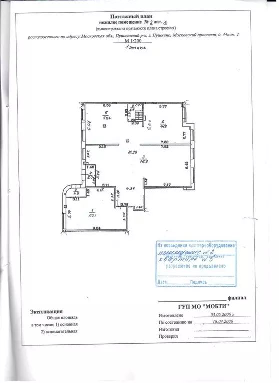 Помещение свободного назначения в Московская область, Пушкино ... - Фото 2
