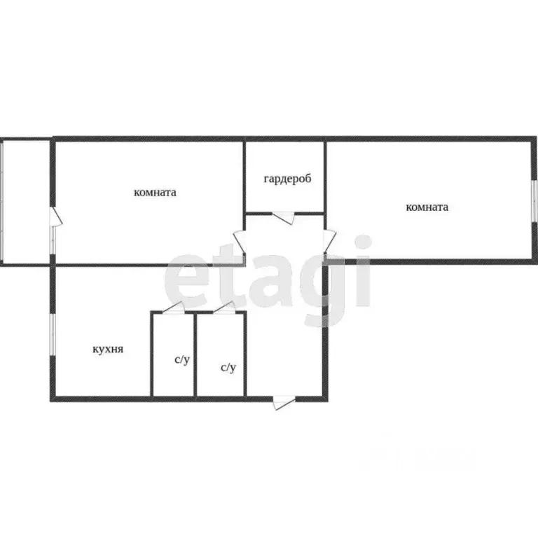 2-к кв. Вологодская область, Вологда Ярославская ул., 6 (44.0 м) - Фото 2